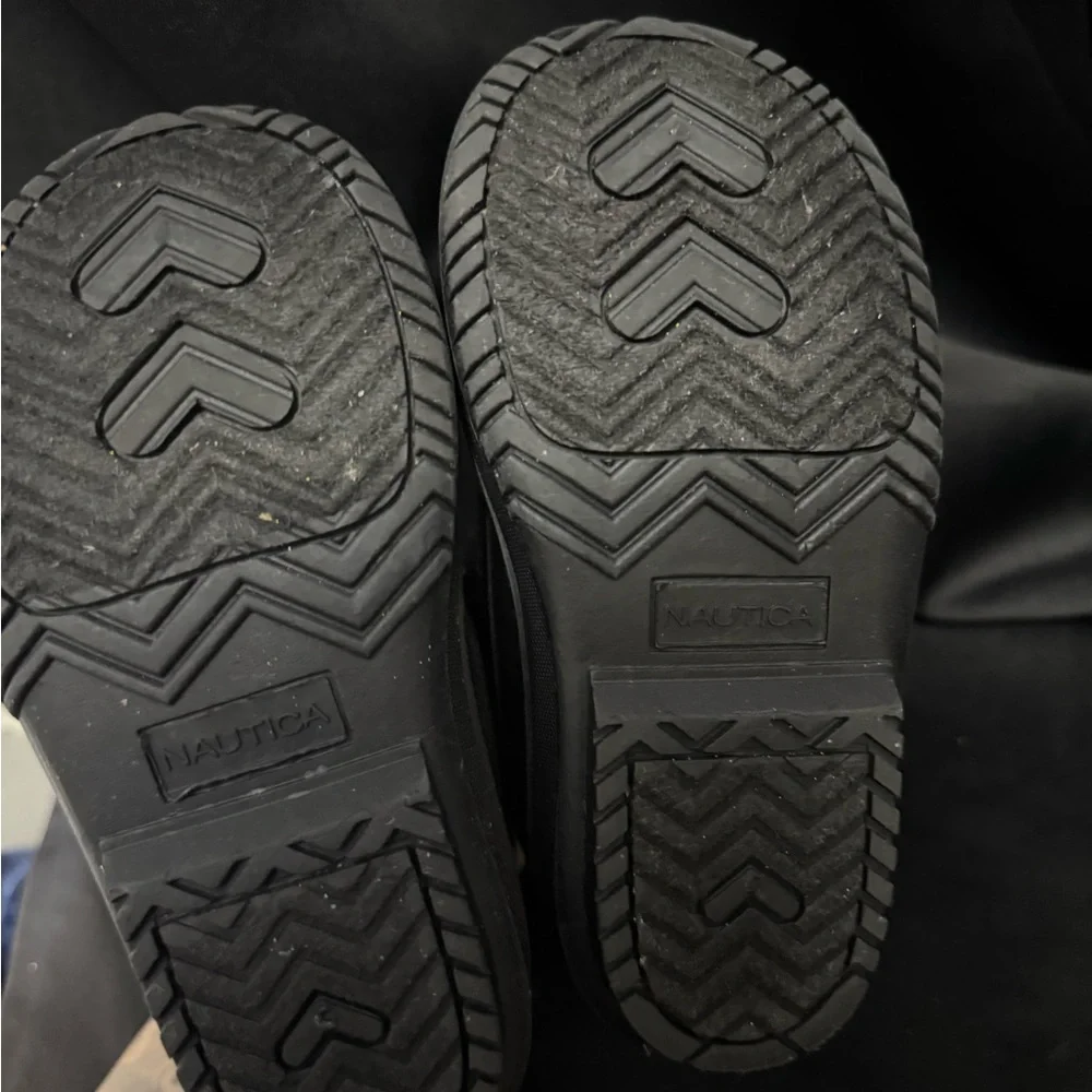 Nautica Black Grey Kids' Rain & Snow Boots